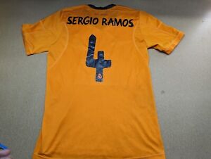 Adidas Real Madrid Sergio Ramos 2013 2014 Third Mens Jersey Small Football