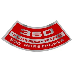 Calcomanía para limpiador de aire Corvette 350 1971 330 caballos de fuerza - Imagen 1 de 1