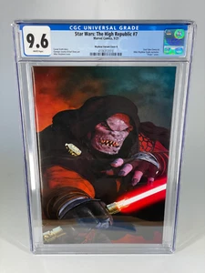 Star Wars The High Republic #7 Mayhew Virgin Variant CGC 9.6 1st Darth Krall - Picture 1 of 1