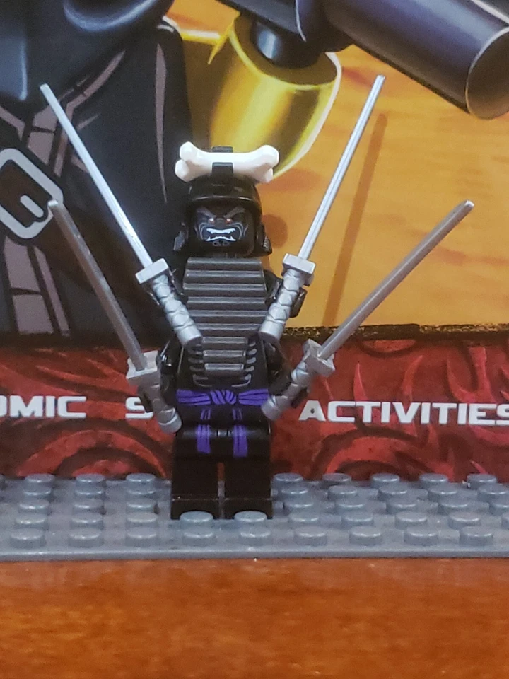 НОВАЯ МИНИФИГУРКА LEGO NINJAGO ЛОРД ГАРМАДОН НАСЛЕДИЕ серебряные катаны - Изображение 1 из 3