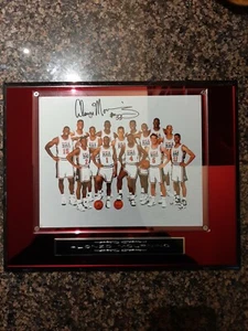Alonzo Mourning Auto Autographed Signed Photo Plaque w / Nameplate ** MINT ** - Picture 1 of 7