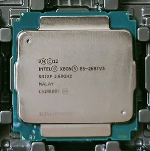 Intel Xeon E5-2697 V3 14 core 28 threads 2.60GHz 145W LGA-2011-3 CPU processor - Picture 1 of 1
