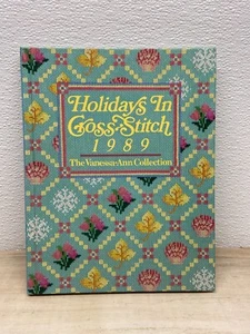 Vtg 1989 Holidays Vanessa-Ann Collection In Cross Stitch Hardcover Book - Picture 1 of 5