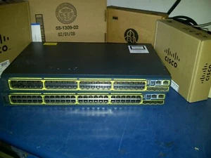 Cisco WS-C2960S-48TS-L 2960S 48 port switch. 90 Day's Warranty Real - Picture 1 of 2