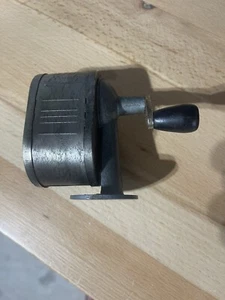Vintage Boston Ever Handy Mount Pencil Sharpener Manual Crank 1950s Works Great - Picture 1 of 7