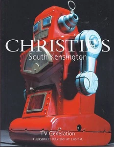 CHRISTIE’S SK TV GENERATION Robots Spacetoys Barbie Disney James Bond Catalog 01 - Picture 1 of 2