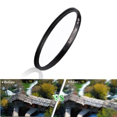 37 43 46 49 52 55 58 67 72 77 82mm Soft Focus Effect Diffuser Lens Filter New - Image 1 of 4