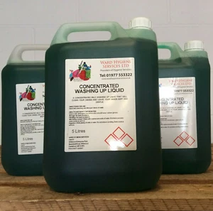 2 x 5L Washing Up Liquid 20% Concentrated Bulk Fill Wholesale Joblot Job Lot - Picture 1 of 1