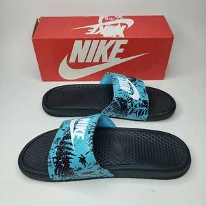 Nike Benassi JDI Fanny Pack Print Slide Sandal Size 12 Womens - Picture 1 of 7