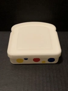 Wonder Bread Sandwich Storage Holder Lunch Box Plastic Container - Picture 1 of 5