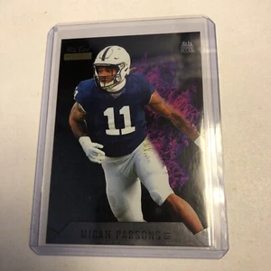 2021 Wild Card Matte #MRHR-18 Micah Parsons Rookie Heat Pink - Bild 1 von 2