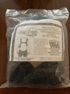  New in Package Big Dog TreeStands Full-Body Fall Arrest Harness BDH 2000S/2001S - Picture 1 of 4