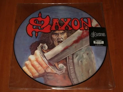 SAXON SELF TITLED 1st ALBUM LP PICTURE DISC *LIMITED* EDITION EU PRESS VINYL New - Image 1 of 2