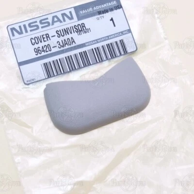 GENUINE Nissan PATHFINDER MURANO Infiniti QX60 Sun Visor Bolt Cover  96420-3JA0A - Image 1 of 4