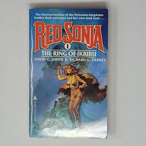 DAVID C. SMITH & RICHARD L. TIERNEY SIGNED 1ST - The Ring of Ikribu, Red Sonja 1 - Imagen 1 de 5