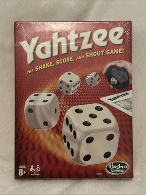 Yahtzee 骰子游戏带摇椅完整孩之宝游戏经典游戏全新未拆封 — 第 1/3 张图片