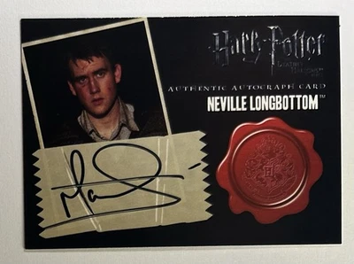 Harry Potter Artbox Hallows Autograph Auto Matthew Lewis Neville Longbottom - Image 1 of 2
