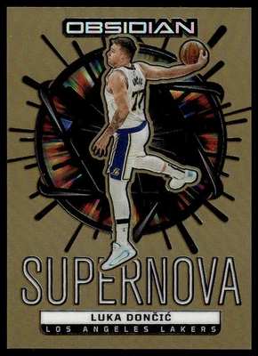2024-25 Panini Obsidian BRONCE SUPERNOVA /60 / Luka Doncic / 6/60 Foto 1 de 2