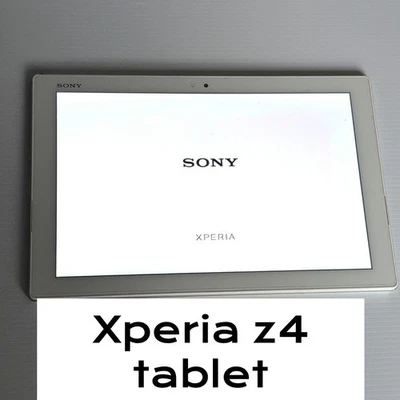 SONY Xperia Z4 tablet white 10.1in Display Used android Wi-Fi model, initialized - Image 1 of 4