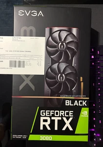 EVGA GeForce RTX 3080 XC3 Black/Ultra Gaming 10GB GDDR6X Graphics Card - Picture 1 of 5