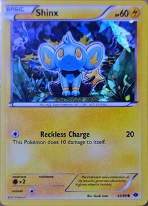 Shinx - 43/99 (Cracked Ice Holo) Promo Blister Exclusives 043/099 NM - Picture 1 of 2