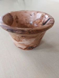 Small Wooden Bowl Decorative Woodland - Picture 1 of 6