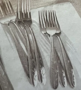 Ensalada y tenedores de cena Princess House Amelia ¡Nuevos! - Imagen 1 de 1