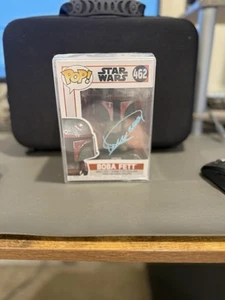 Star Wars Boba Fett Funko Pop! #480 Autographed by Dickey Beer - Picture 1 of 4