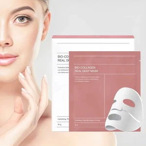 4X BIO COLLAGEN FACE MASK REAL DEEP FIRMING DEEP HYDRATING OVERNIGHT FACIAL MASK - Picture 1 of 8
