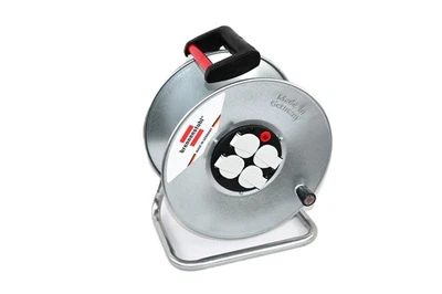 Brennenstuhl® Garant S 4 Kabeltrommel Stahl leer ohne Kabel 4x Schuko