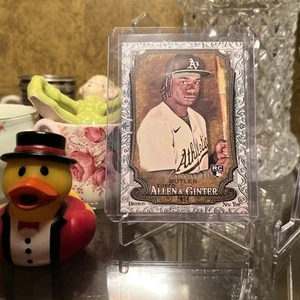 Lawrence Butler 2024 Allen & Ginter Foil Filagree RC #57 Athletics - Picture 1 of 2