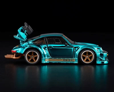 Hot Wheels Collectors RLC Exclusive RWB Porsche 930 Spectraflame Teal JLJ20 - Image 1 of 4