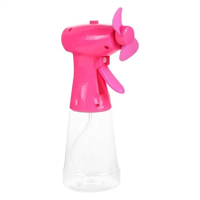 Ventilador portátil de mano mini niebla ventilador de pulverización de agua enfriador refrigeración alimentado por batería Foto 1 de 4