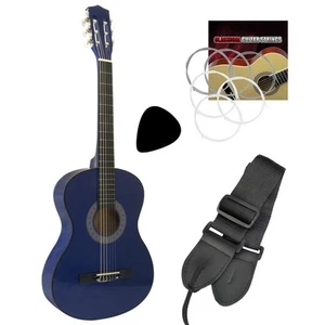 Guitarra clásica Tiger para niños tamaño 1/2 - azul - Imagen 1 de 5