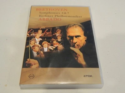 Beethoven / Berliner Philharmoniker, Abbado Symphonies 4 & 7 DVD [Region Code 0] - Image 1 of 3