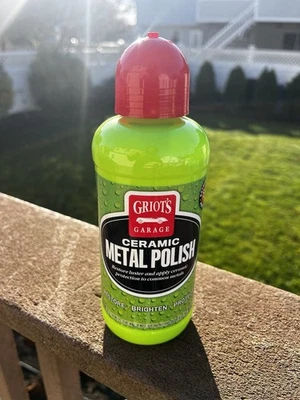 Griot's Garage Ceramic Metal Polish SiO2 Chrome Aluminum Stainless - 16 oz 10864 - Image 1 of 4