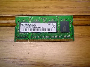 Memory 512MB 2RX16 PC2-4200S-444-11-AO HYS64T64020HDL-3.7-A - Picture 1 of 2