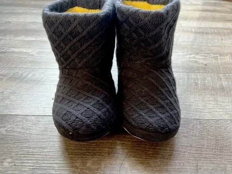 Oregon Ducks Gray Women’s Slippers Size Large 9/10 In Mint Condition 👍 Cover