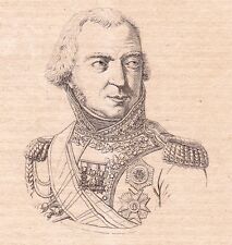 General Baston de Lariboisière Fougères Ille et Vilaine Napoleon Bonaparte 1821