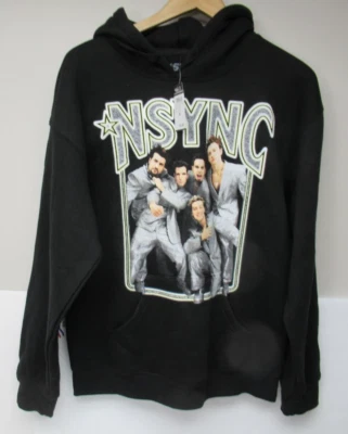 Nsync Hoodie Womens Medium Black Rue21 - Brand New with Tags Sweatshirt NWT - Image 1 of 4
