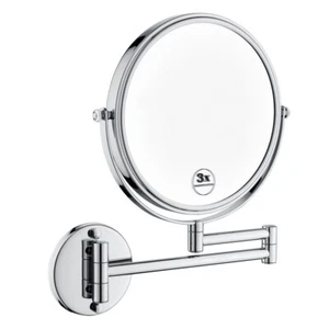 8 Inch LED Wall Mount Two-Sided Magnifying Makeup Vanity Mirror 12 Inch E - Picture 1 of 8
