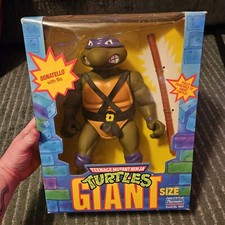 1989 PLAYMATES DONATELLO w/BO TEENAGE MUTANT NINJA TURTLES GIANT SIZE FIGURE 13"