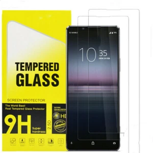For Sony Xperia 1 II Premium Clear HD Tempered Glass Screen Protector - Zdjęcie 1 z 7