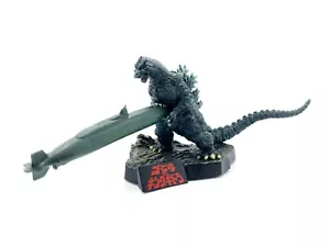 Godzilla 1991 Bandai Complete Works Diorama Mini Figure HG Japan Toys - Picture 1 of 7
