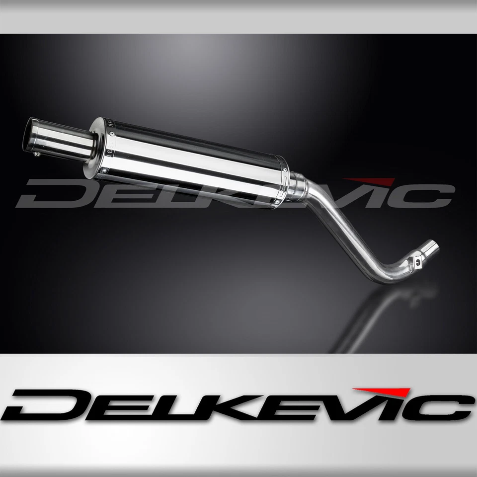 Suzuki DR650S DR650SE 96-24 Kit Silenciador de Escape Redondo Acero Inoxidable Deslizable 14" Foto 1 de 4