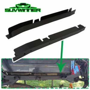 Marco de placa deslizante central reparación de óxido para Jeep Wrangler TJ 44"" 2003-2006 negro - Imagen 1 de 8