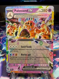 Palossand ex Pokemon TCG Wogende Funken 091/191 Double Rare - Bild 1 von 2