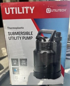 Utililtec Submersible Utility Pump Open Box - Picture 1 of 1