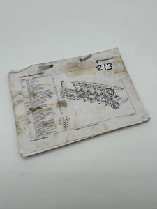 Kverneland plough EO335 LO513 parts manual book - Picture 1 of 4