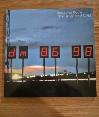 Depeche Mode 86-98 The Singles 2 x LP Compilation Stereo UK Vinyl Record  - Image 1 of 4